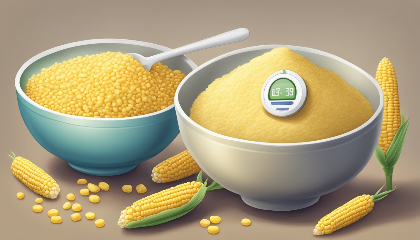 Corn flour for diabetics